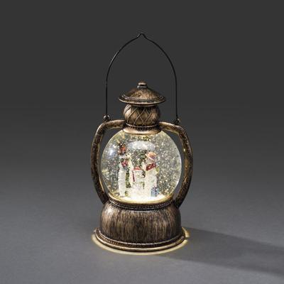 Sneeuwlantaarn LED rond klassiek met sneeuwpoppen Konstsmide - Konstsmide Sneeuwlantaarn LED rond klassiek met sneeuwpoppen Konstsmide - Konstsmide