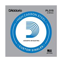 D&apos;Addario PL015 losse snaar voor elektr. en akoestische gitaar - thumbnail