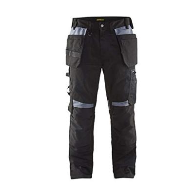 Blåkläder Werkbroek met spijkerzakken 15551860 | Zwart/Grijs | Maat D124 - 7330509591123 Blåkläder Werkbroek met spijkerzakken 15551860 | Zwart/Grijs | Maat D124 - 7330509591123