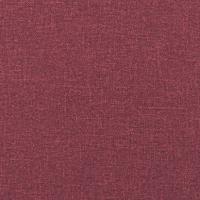 Driezitsbank 180 cm stof wijnrood - thumbnail