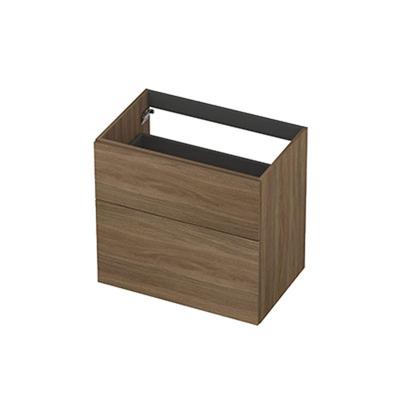 INK - Onderkast 2L A-sym Decor Tbv Grepen - 700x450x650 Mm - Zuiver Eiken