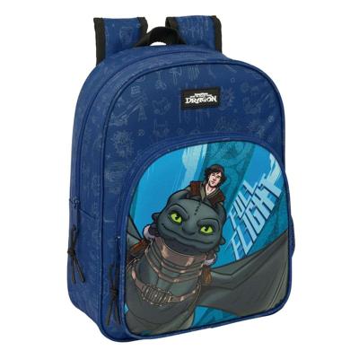 Schoolrugzak How to Train Your Dragon Donkerblauw 26 x 34 x 11 cm