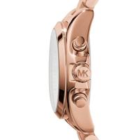 Michael Kors Dames Bradshaw mini Rosegoudkleurig chronograaf horloge MK5799 - thumbnail