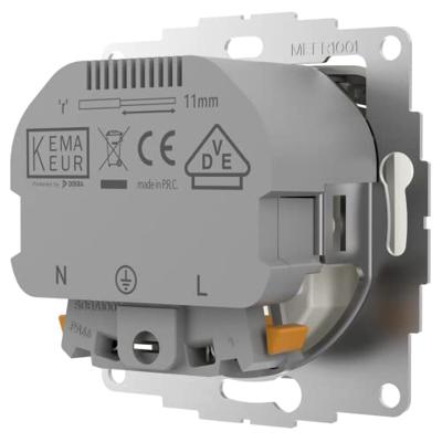 2USB 2U-449351 Stopcontact (onderbouw) VDE, Met USB, Aanraakbeveiliging IP20 Antraciet - thumbnail