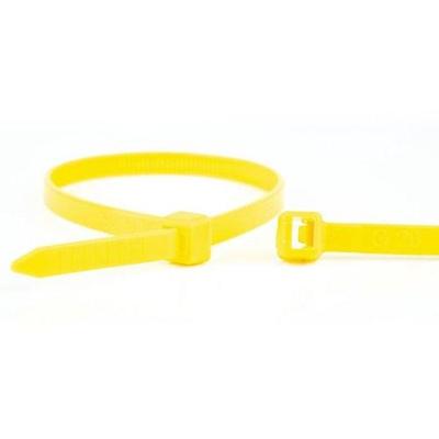 Cable-ties 200x4.8 geel 100 stuks