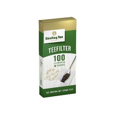 Bunting Tee teefiltermit anfasslasche pk. (24x 100 stuks)