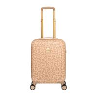 MOSZ Lauren Hand Luggage Suitcase 55cm-Beige Leopard - thumbnail