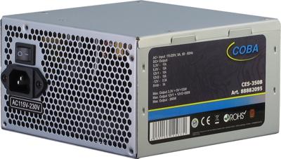 Inter-Tech Coba CES-350B PC-netvoeding 350 W ATX 80 Plus Bronze