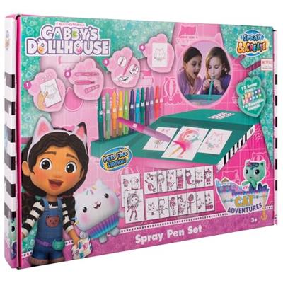 Canenco Gabby's poppenhuis blaaspennen set deluxe Canenco Gabby's poppenhuis blaaspennen set deluxe