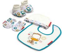 Fisher-Price babykleding giftset 4-delig - thumbnail