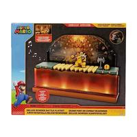 Super Mario Action Figure Deluxe Bowser Battle Playset - thumbnail
