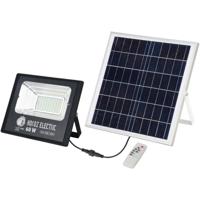 Togre LED Solar Schijnwerper 60W - Koud Wit 6400K - IP65 Waterdicht - thumbnail