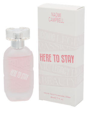 Naomi Campbell Here To Stay Eau de toilette Spray 30 ml Dames Naomi Campbell Here To Stay Eau de toilette Spray 30 ml Dames