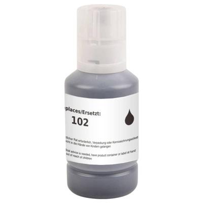 Renkforce Navulinkt vervangt Epson Epson 102 Compatibel Zwart 127 ml RF-EINK102BK RF-6728542