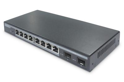 Digitus DN-95344 DN-95344 Netwerk switch 8 + 2 poorten 10 / 100 / 1000 MBit/s