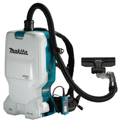 Makita DVC660Z Accu Rugstofzuiger voor Schoonmaak 2x18V Basic Body