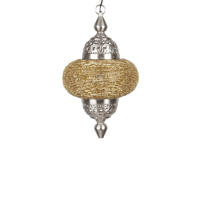 Oosterse Hanglamp Arabesque 49 cm 1 Lichts Goud Oosterse Hanglamp Arabesque 49 cm 1 Lichts Goud