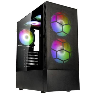 Kolink Kolink Observatory MX Mesh ARGB Midi Tower Case - Black Midi-tower PC-behuizing, Behuizing, Gaming-behuizing Zwart Kolink Kolink Observatory MX Mesh ARGB Midi Tower Case - Black Midi-tower PC-behuizing, Behuizing, Gaming-behuizing Zwart