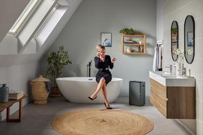 Qlima D 812 Smart Luchtontvochtiger Grijs