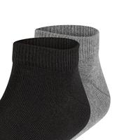 FALKE 2-paar Happy Kinder sneakersokken - Katoenen enkelsokken - thumbnail