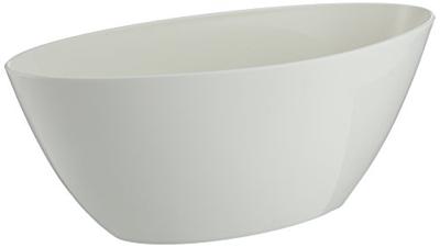 Elho brussels diamond bloempot ovaal 36 cm wit