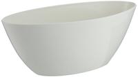 Elho brussels diamond bloempot ovaal 36 cm wit - thumbnail