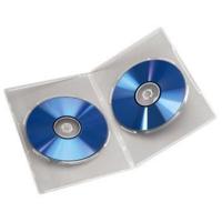 Hama dubbele dvd hoes doorzichtig 5 stuks - thumbnail
