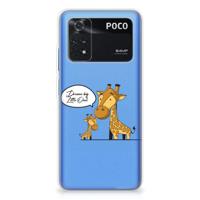 Xiaomi Poco M4 Pro 4G Telefoonhoesje met Naam Giraffe - thumbnail