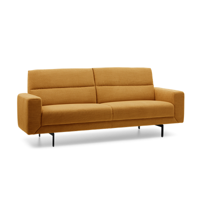 Relaxbank 2,5-Zits T-501 Donkergeel Stof