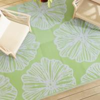 VidaXL Buitenkleed arakil 190x290 cm pp groen - thumbnail