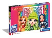 Clementoni Supercolour Puzzel Rainbow High 104 Stukjes - thumbnail