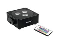 EUROLITE AKKU Flat Light 3 bk - thumbnail