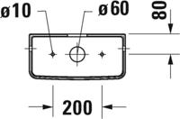 Duoblokreservoir D-Neo Met Binnenwerk Met Aansluiting Links Rechts Delen Dualflush Wit - thumbnail