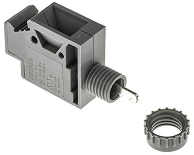 Phoenix Contact 0706605 Doorvoerklem 9.5 mm Schroeven Grijs 50 stuk(s)