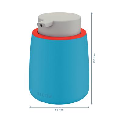 Handzeepdispenser leitz cosy 300ml blauw