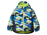 lupilu Kinder ski-jas (blauw/navy/lime, 110/116) - thumbnail