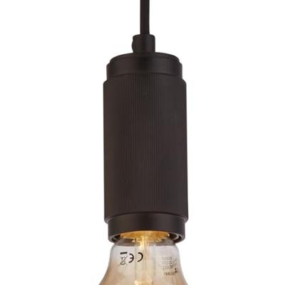 Searchlight 1-lichts hanglampSuspension zwart - 77651BK