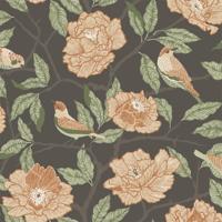 Dutch Wallcoverings Fagelsang - Bernadina Black - thumbnail