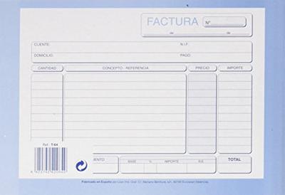 Factuurboek 21 x 15 cm (10 Stuks)