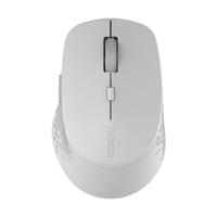 Rapoo Draadloze laser muis M300 Multi-mode geruisloos - Grijs - thumbnail
