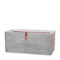 Capi nature rib nl kunststof plantenbak 73x39x32 cm ivoor - thumbnail