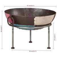 Vuurplaats 55x55x38 cm ijzer - thumbnail