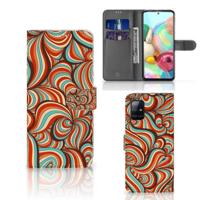 Samsung Galaxy A71 Hoesje Retro - thumbnail