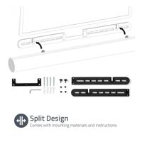 Soundbar Beugel | Sonos® Arc™ | Wand | 10 kg | Vast | ABS / Staal | Zwart - thumbnail