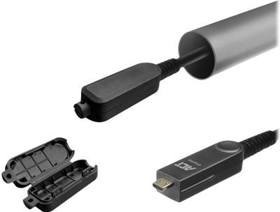 ACT 10 meter HDMI High Speed 4K Active Optical Cable met afneembare connector v2.0 HDMI-A male - HDM