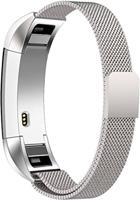 FitBit Alta HR Milanese bandje - Maat: Small - Zilver - thumbnail