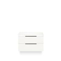 Seville Badmeubelset 80 cm - Wastafel Blad Wit Hoogglans Edge greep - thumbnail