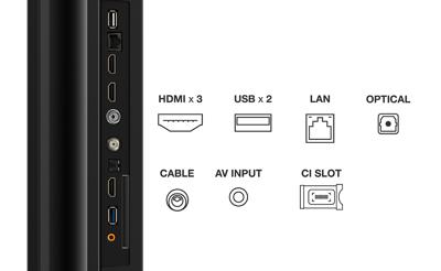 TCL Smart TV 43P755 4K Ultra HD 43 inch LED HDR D-LED