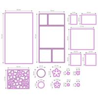 Nellie's Choice • multi frame dies lentebloemen 16st. - thumbnail