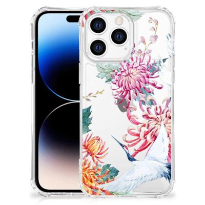 Apple iPhone 14 Pro Max Case Anti-shock Bird Flowers Apple iPhone 14 Pro Max Case Anti-shock Bird Flowers